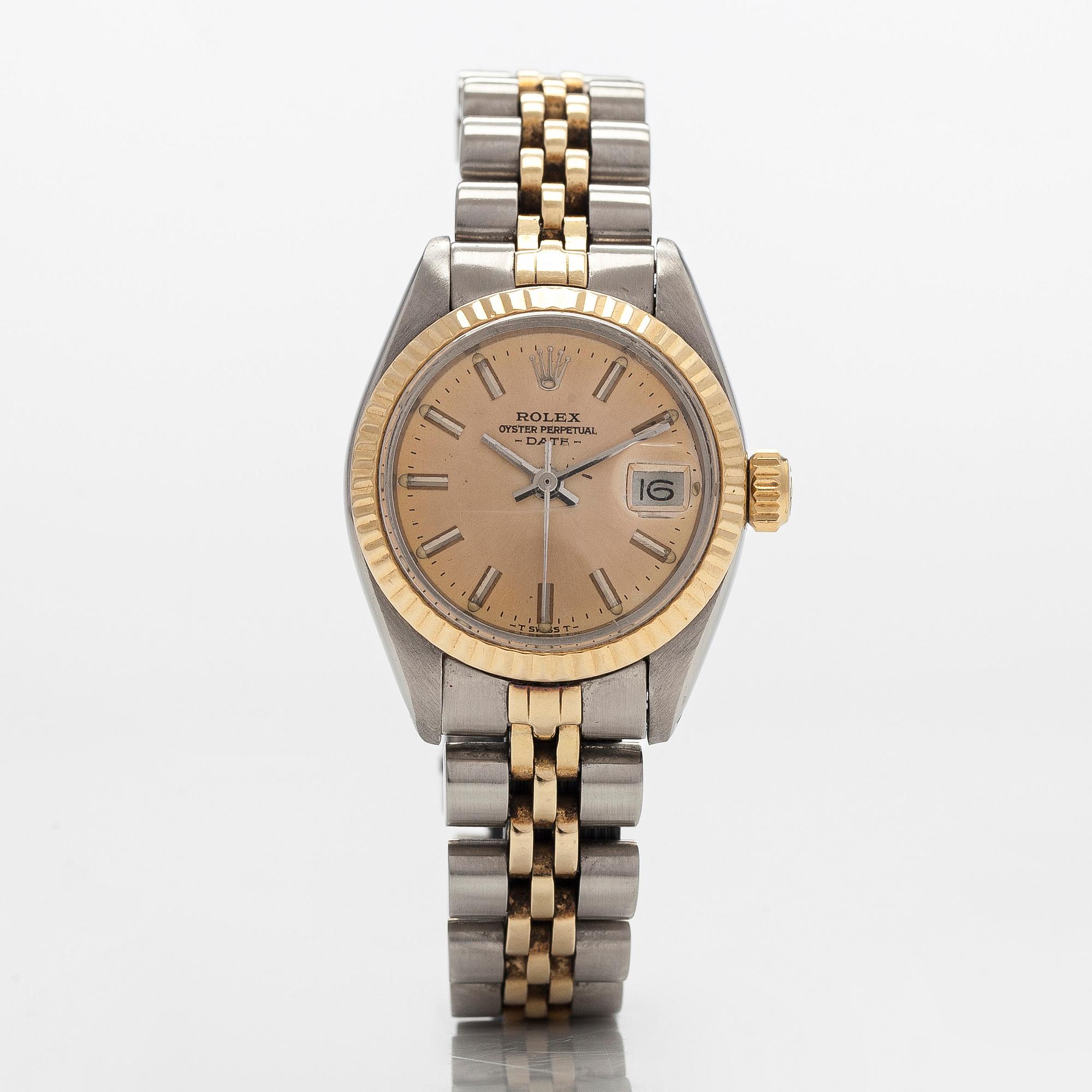 Rolex, Oyster Perpetual, Date, armbandsur, 26 mm.