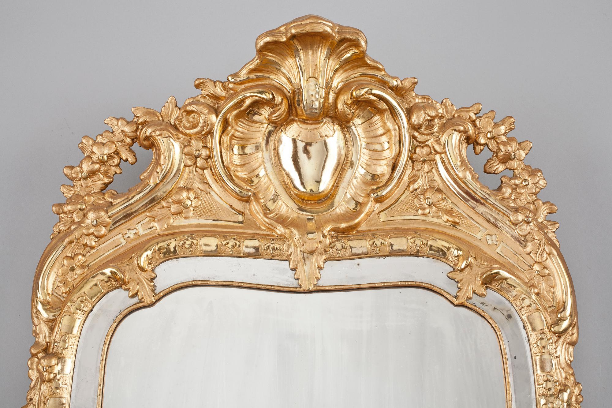 SPEGEL. Svensk rokoko, 1700-talets andra hälft.