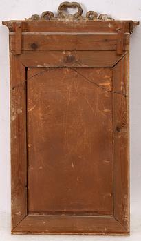 A Gustavian style mirror, early 20th Century.