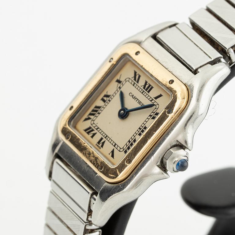 Cartier, Panthère, wristwatch, 21.5 x 21.5 (29.5) mm.