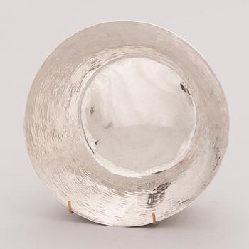 Tapio Wirkkala, A silver bowl  mark of TW, for Kultakeskus, Hämeenlinna, Finland 1978.