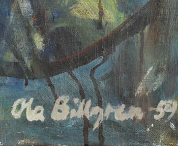 OLA BILLGREN, olja på duk, sign och dat -59.