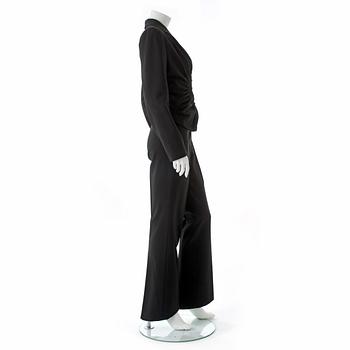 JOHN GALLIANO, a three-piece suit consisting of jacket and pants from the 1980s.