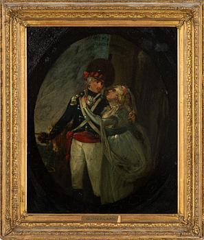 George Morland, his art, Courting.