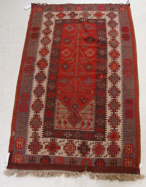 BÖNEMATTA, Kelim, 1900-tal. 160x97.