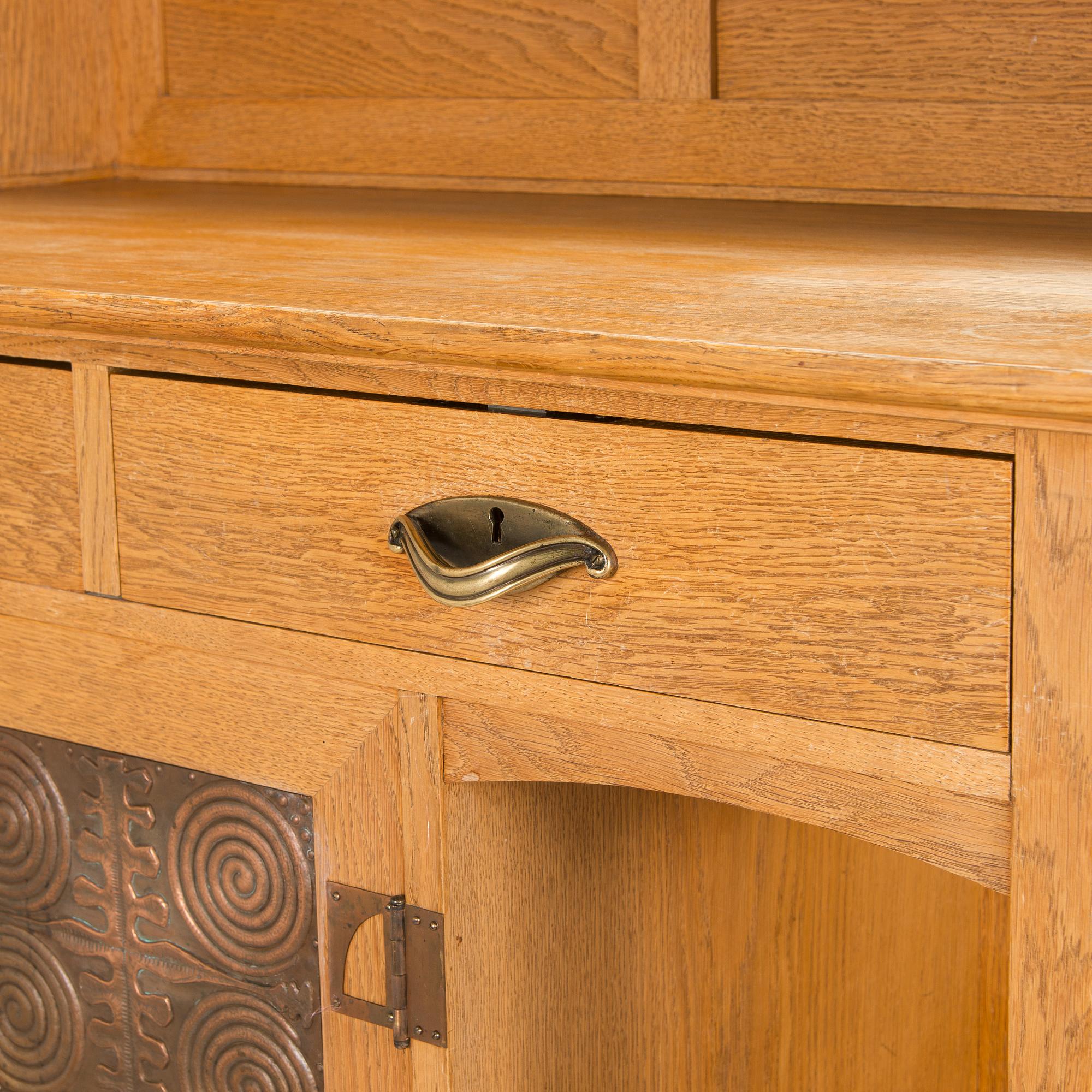 Nikolai Boman, serving cabinet/buffet, commissioned work, early 20th century.