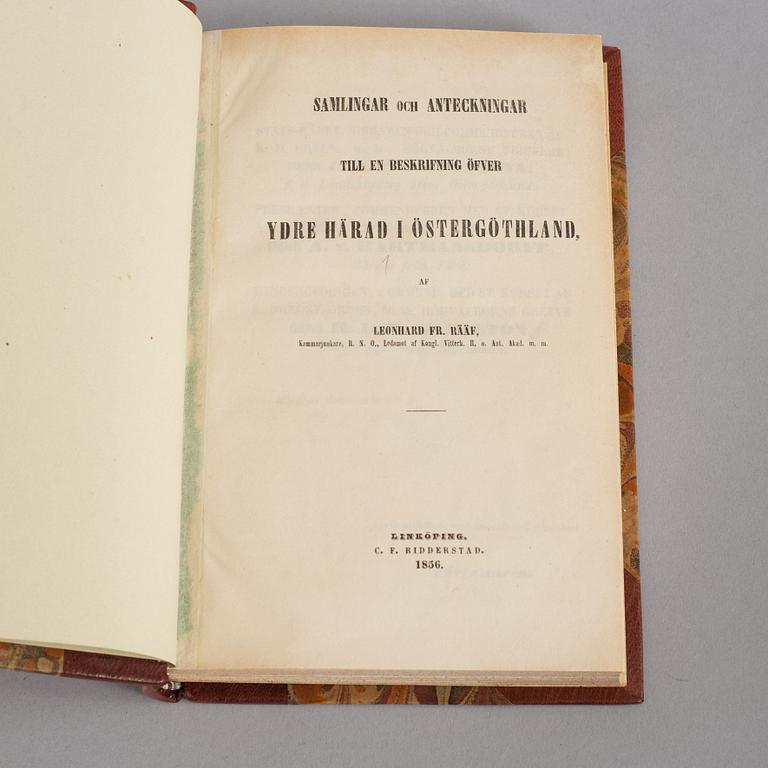 Rääf on Ydre in Östergötland, Sweden (6 vol).