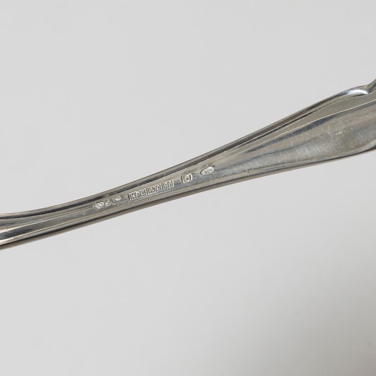 Bestickservis, 81 delar, silver 830, modell Chippendale, KPL, 1994.