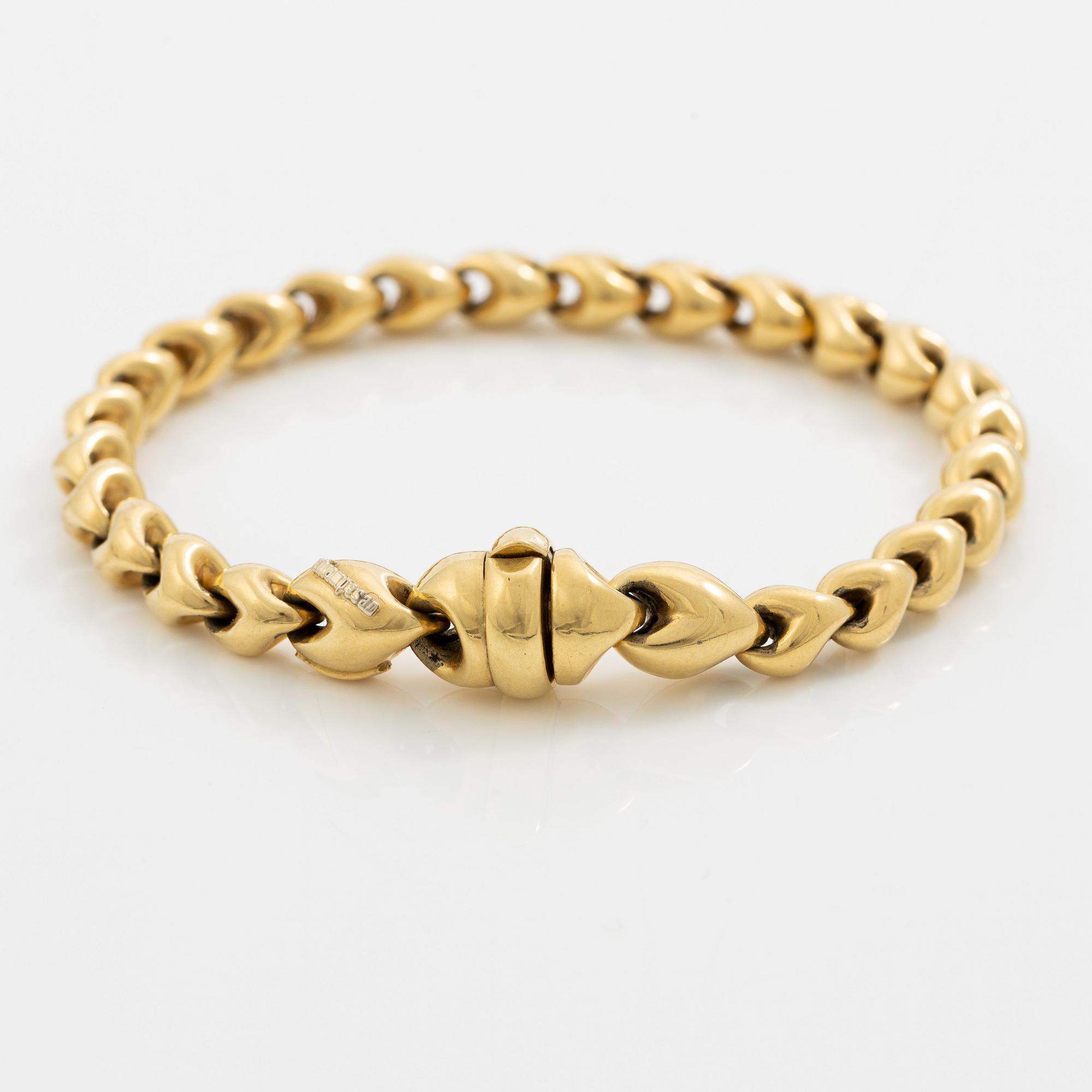 Bracelet 18K gold, by Chiampesan.