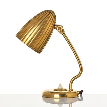 Harald Notini, a table lamp model "15480", Arvid Böhlmarks Lampfabrik, Stockholm, 1940s.
