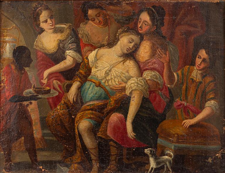 Unknown artist, 18th century The Death of Cleopatra.