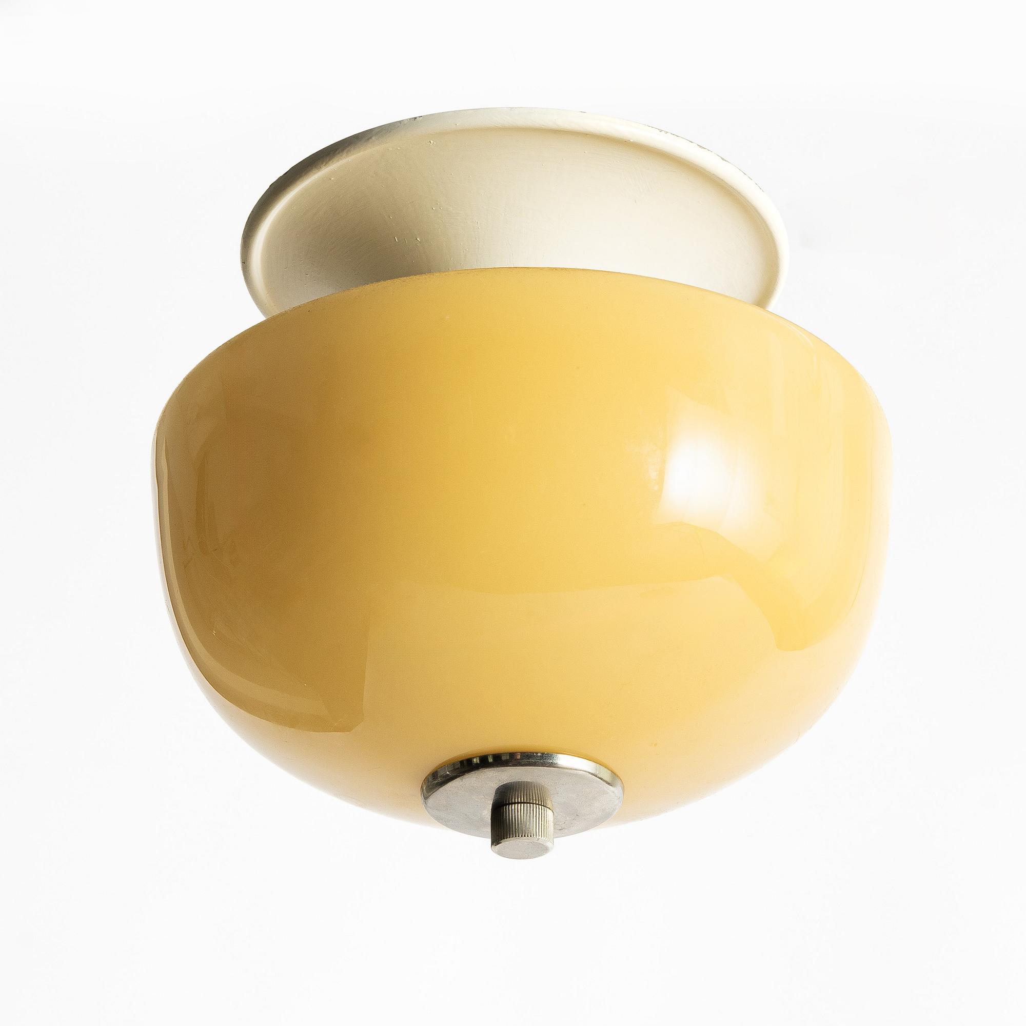 Erik Tidstrand, a model 29367 ceiling light, Nordiska Kompaniet, 1930s/40s.