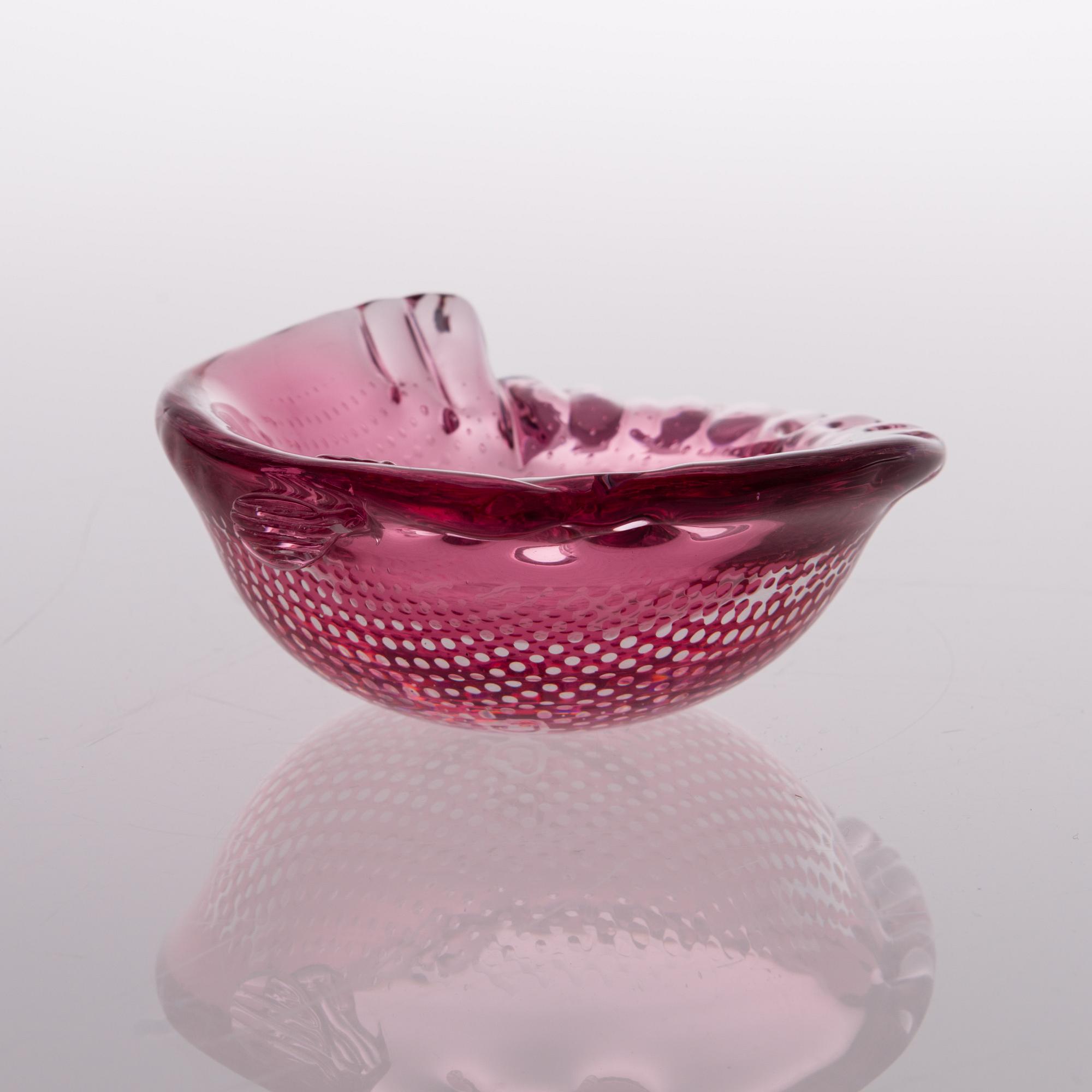 TAPIO WIRKKALA, ASHTRAY. "Fish" model 3315=5010. Sign. Tapio Wirkkala Iittala. 1949.
