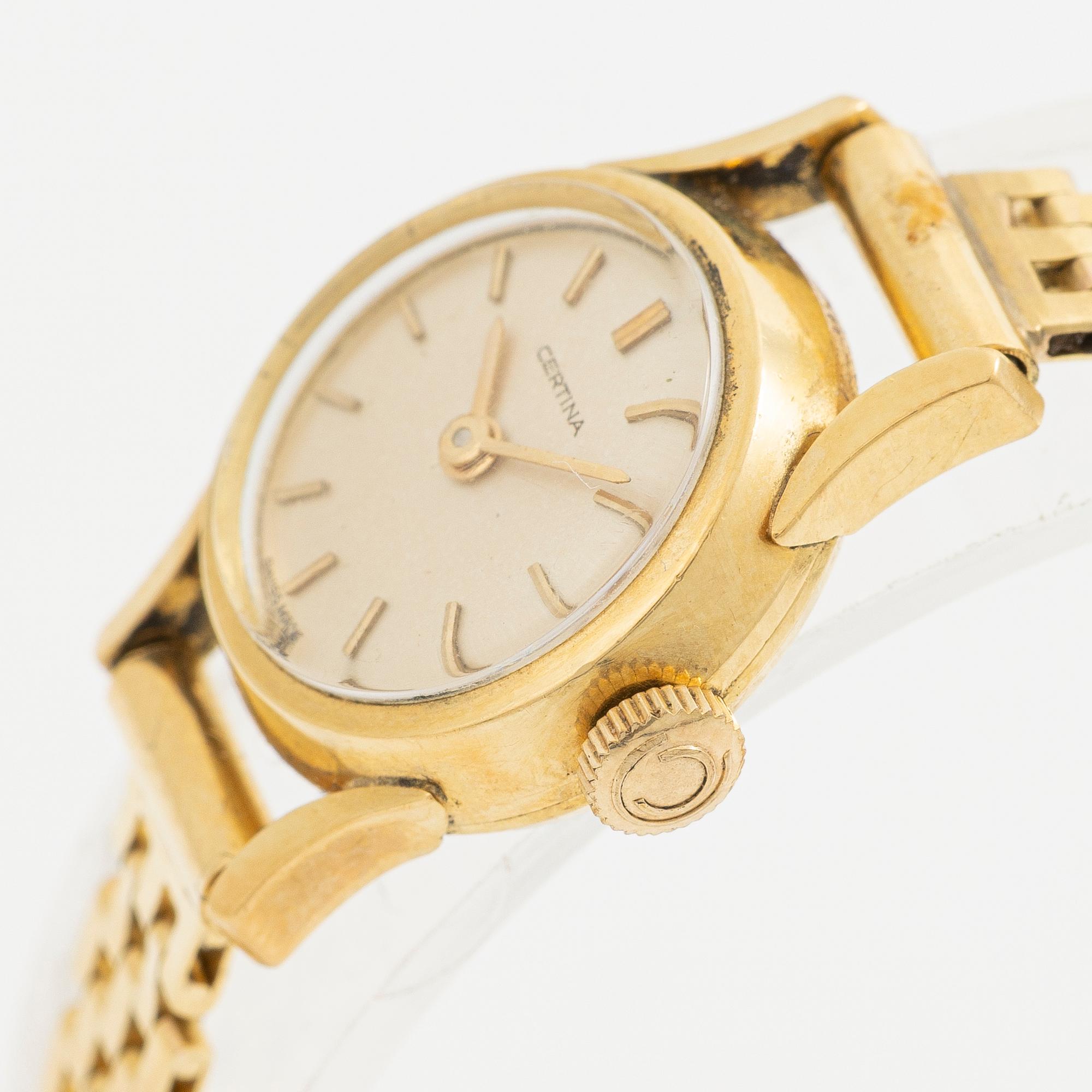 Certina, wristwatch, 17 mm.