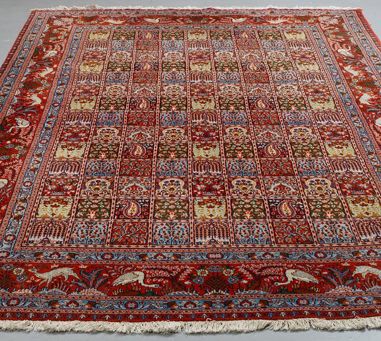 A rug, Old Moud, ca 310 x 198 cm.