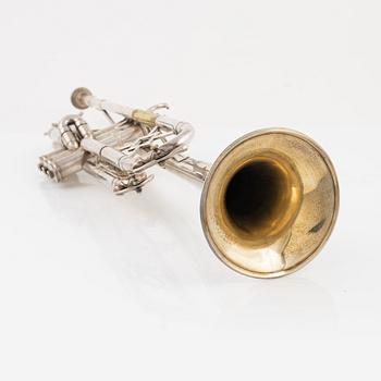 Trumpet, "King Silver Tone". H N White Co. Cleveland.