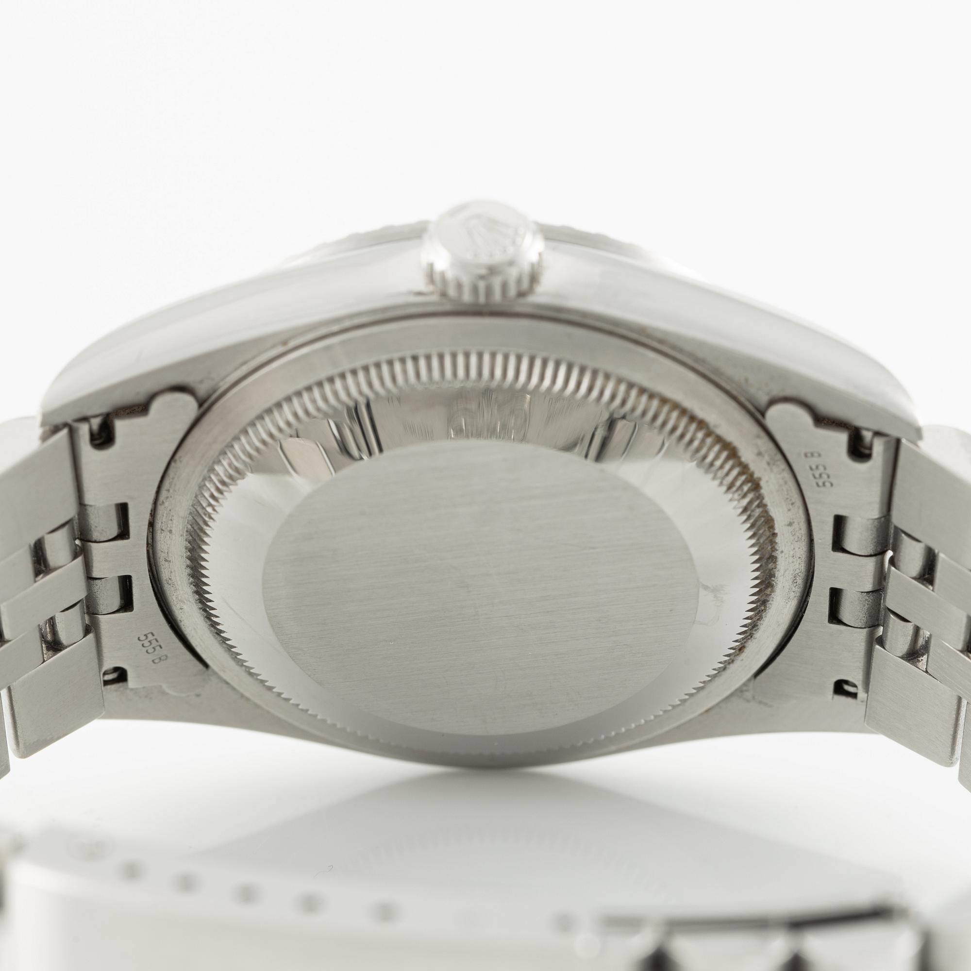 Rolex, Datejust, "Tapestry Dial", wristwatch, 36 mm.