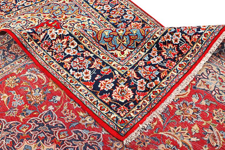 A Najafabad carpet, c. 330 x 233 cm.