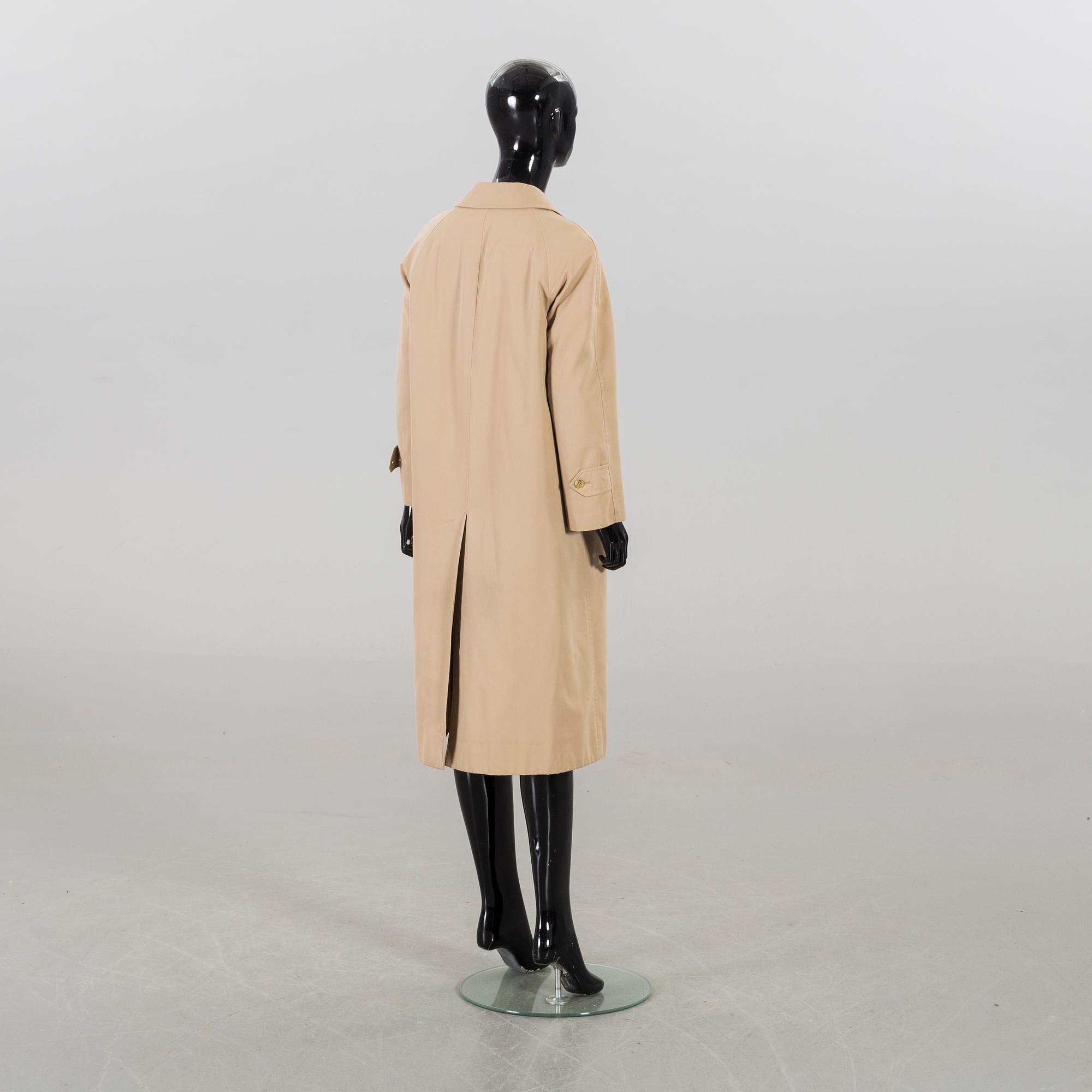 BURBERRY kappa/trenchcoat dam, enl uppgift storl 40.