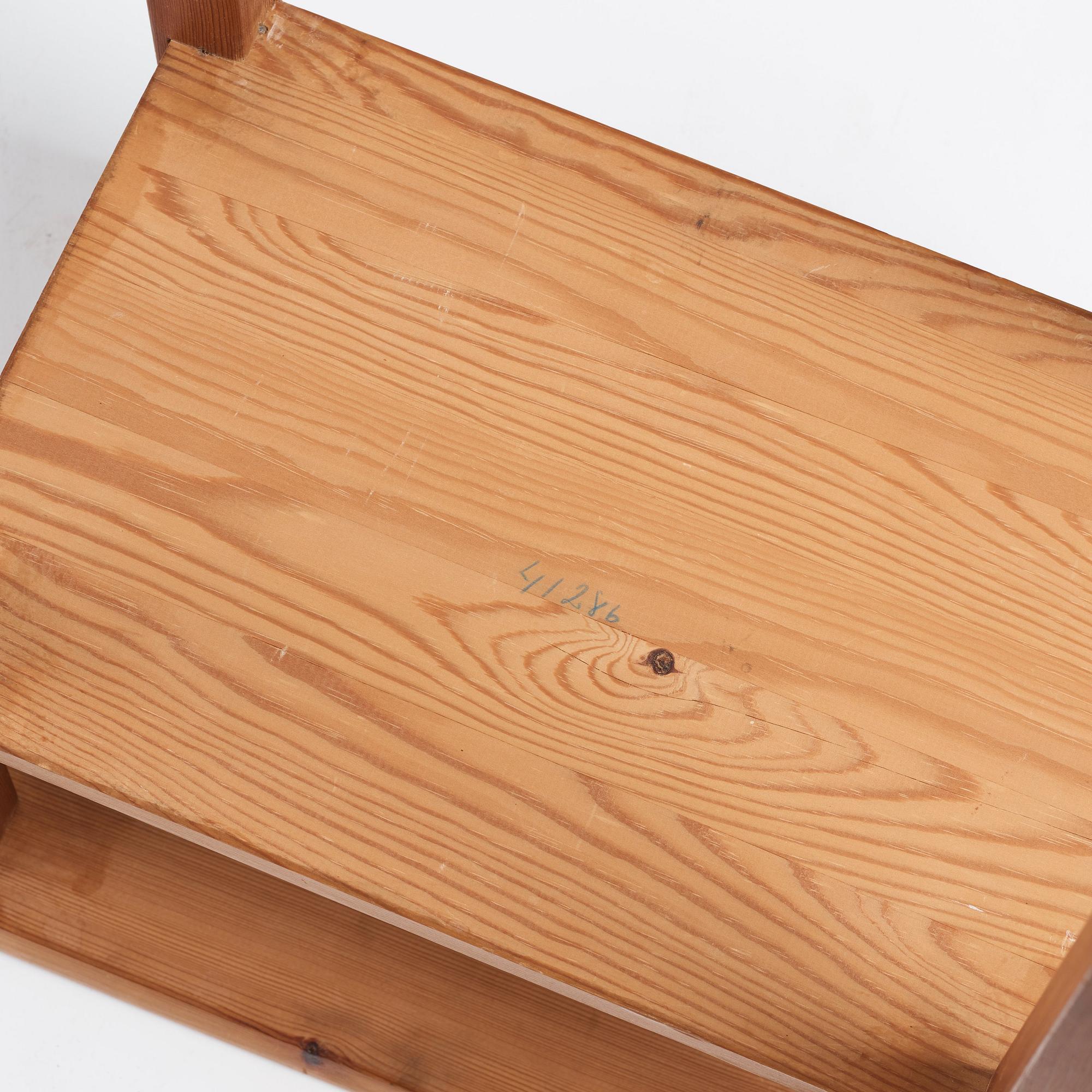 Axel Einar Hjorth, a stained pine table "Värmdo", Nordiska Kompaniet, post 1937.