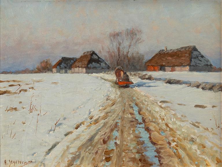 Andrei Afanasevich Jegorov, Slädfärd.