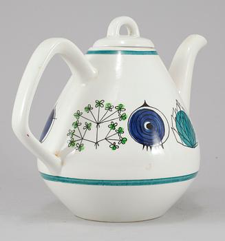 KANNA, porslin, "Picknick", Marianne Westman, Rörstrand, tillverkad 1956-71.