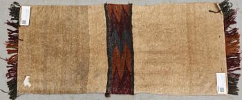 SADELVÄSKA, turkmensk, ca 109x48 cm.