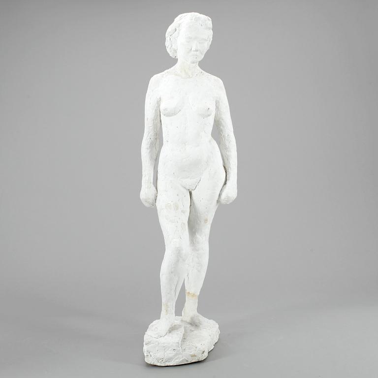 OKÄND KONSTNÄR, gips, signerad, daterad -57.