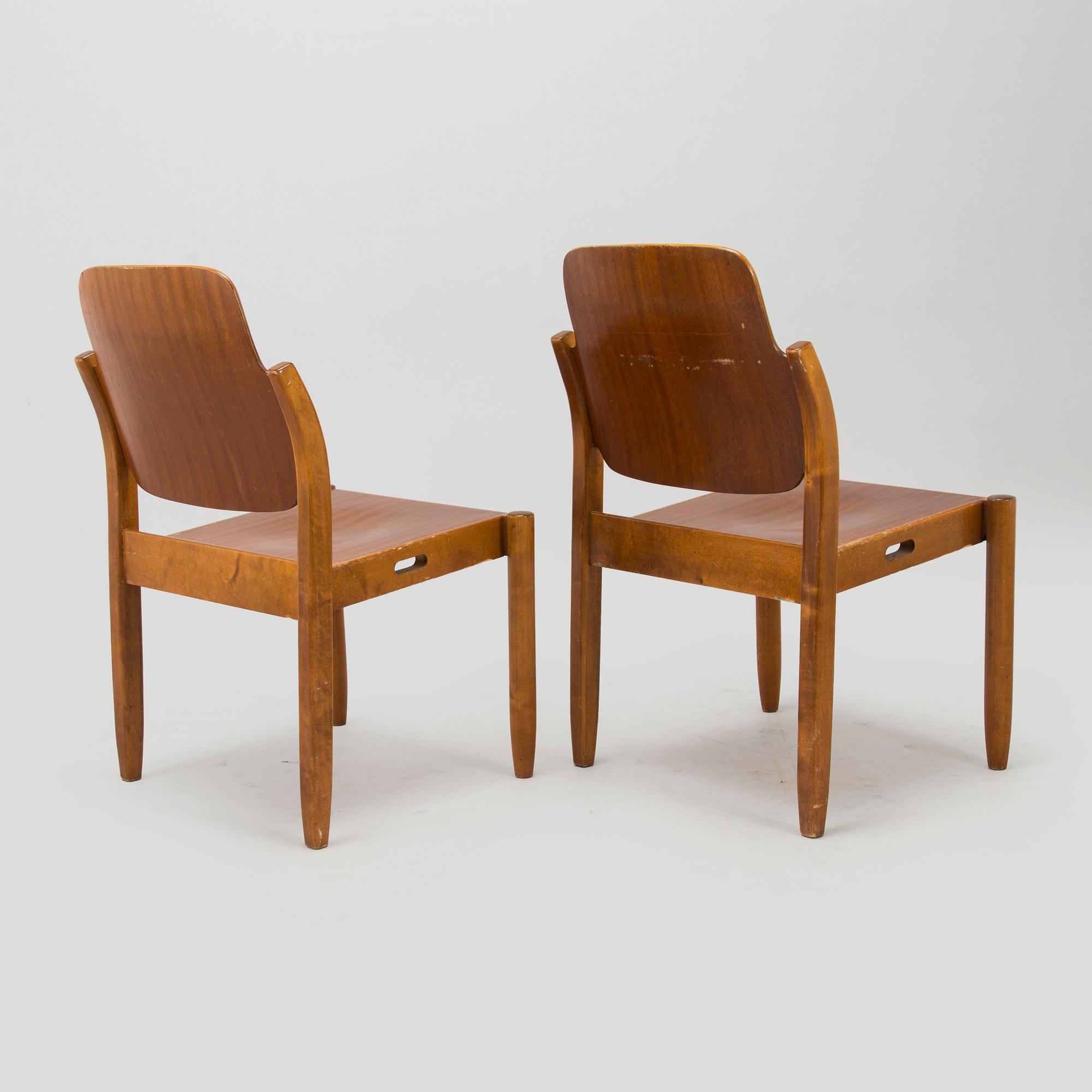 Gunnar Eklöf, Ten 1953s 'Åkerbloms chairs for Asko.