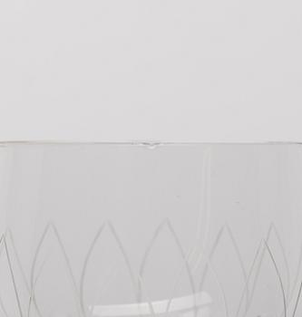 GLASSERVIS, 24 delar "Kilta" Göran Hongell, Iittala. Formgiven 1947.
