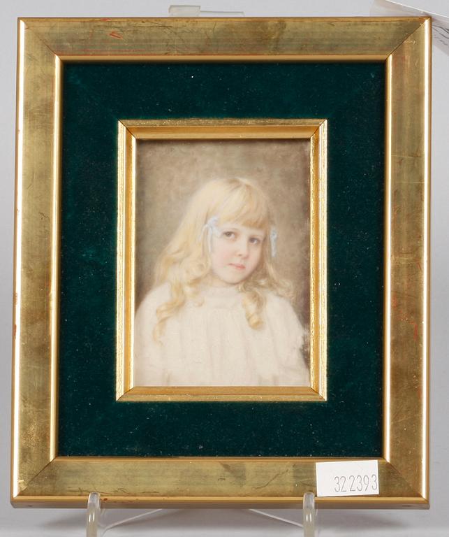 OKÄND KONSTNÄR, blandteknik, tidigt 1900-tal.