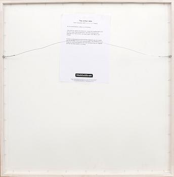 Timo Solin, mixed media/collage signed and dated 2011.