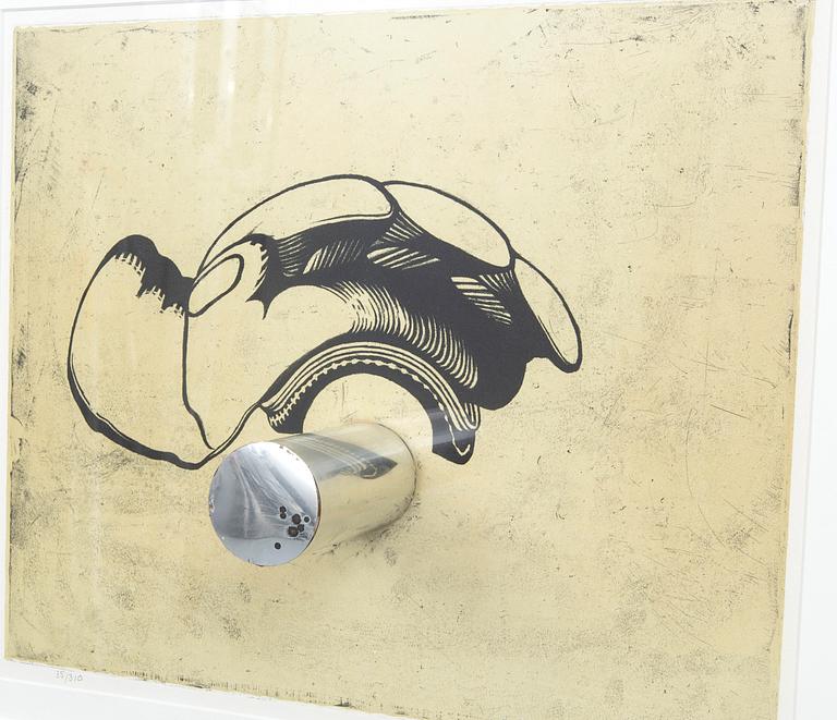 Hans Hamngren, litografi signerad daterad och numrerad 1974 35/310.