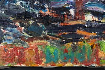 Rafael Wardi, oil on canvas, signed and dated 1976 verso.