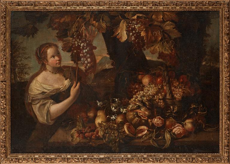 Abraham Brueghel After, ABRAHAM BRUEGHEL, after, oil on canvas, not signed.