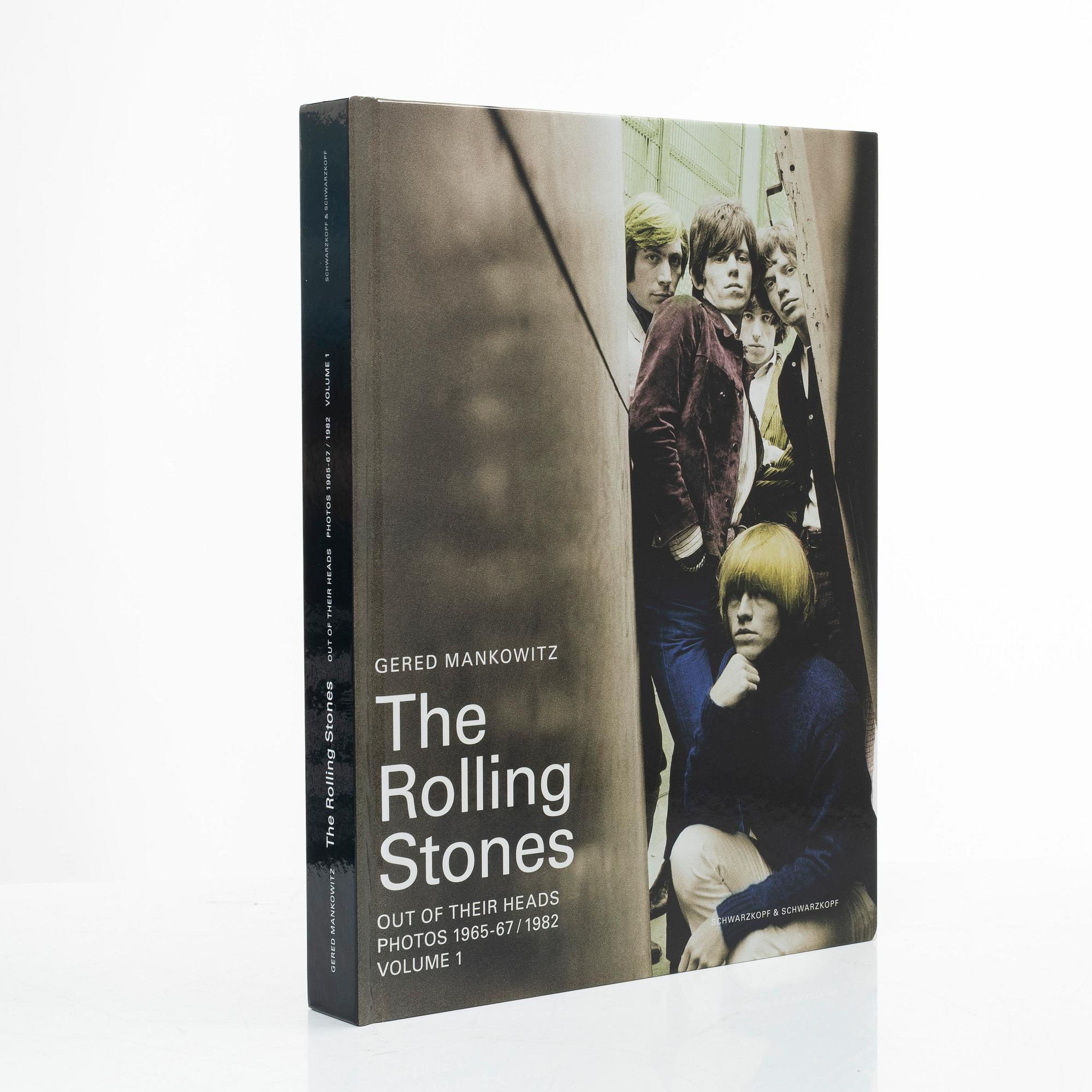 Gered Mankowitz, Photo book, "The Rolling Stones-Out of Their Heads, Photos 1965-67/ 1982 Volumes 1 & 2", Schwarzkopf & Schwarzkopf, 2005.