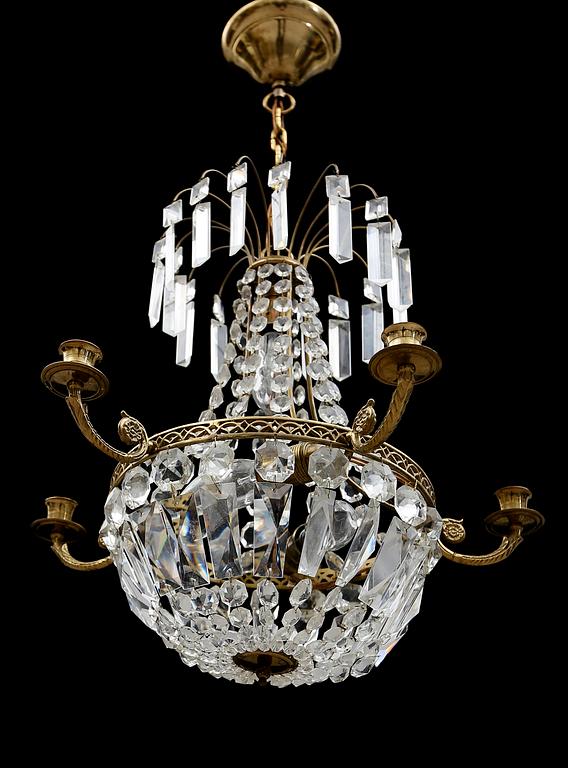 LJUSKRONA, 1900-talets andra hälft. Höjd 40 cm.