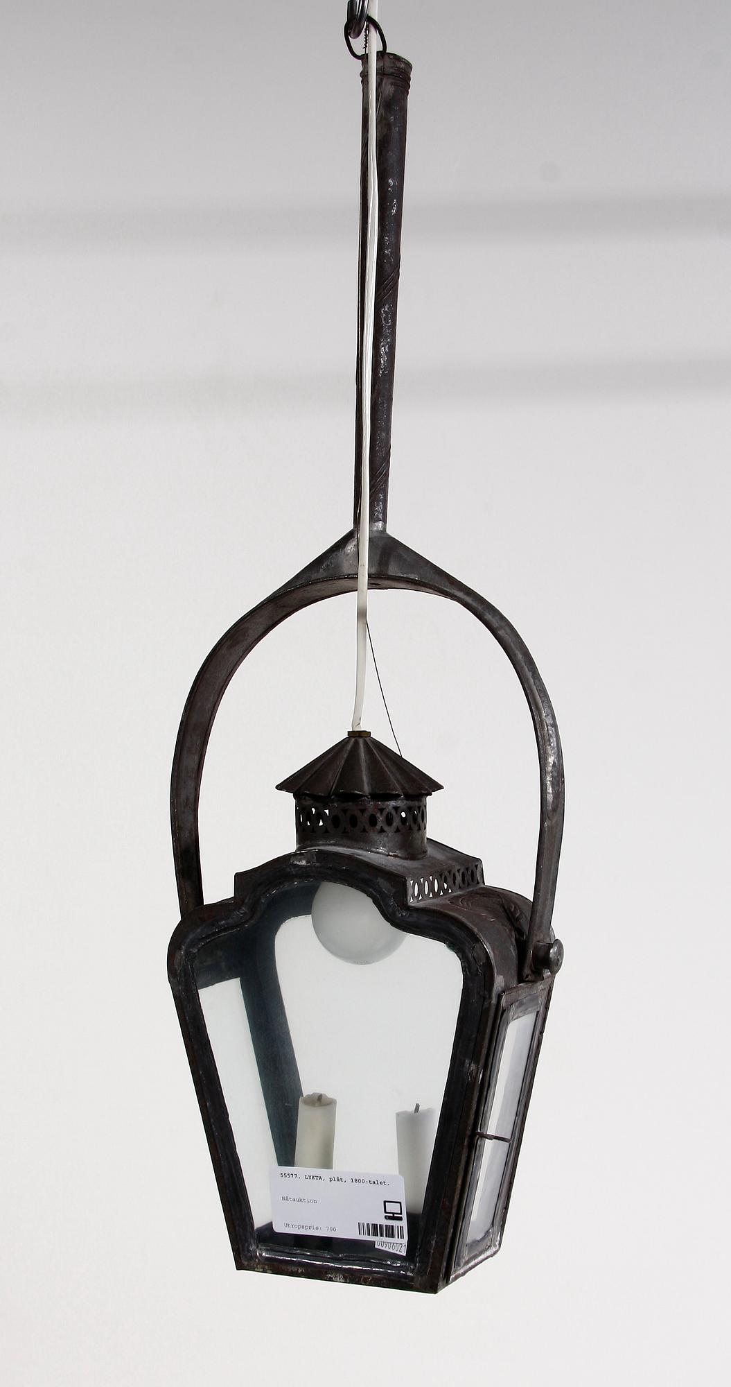 LYKTA, plåt, 1800-talet.