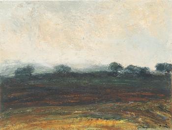 Peter Frie, open landscape with groves.