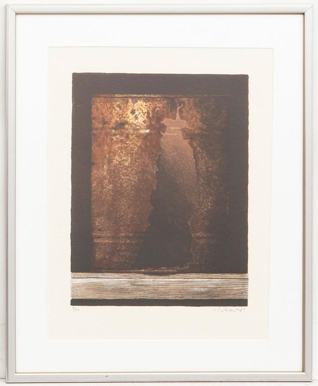 Philip von Schantz,  lithograph in colours signed and numbered 9/90.