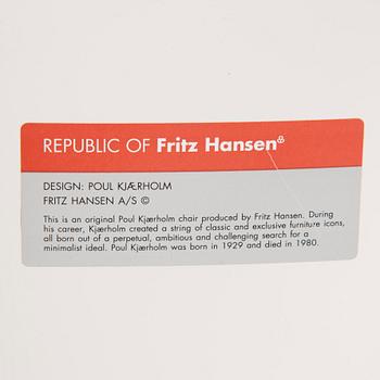 POUL KJÆRHOLM, tuoli, "PK8", Fritz Hansen.