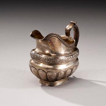 GRÄDDSNÄCKA, silver, S:t Petersburg, 1835, Ryssland. Vikt ca 181,9 g.