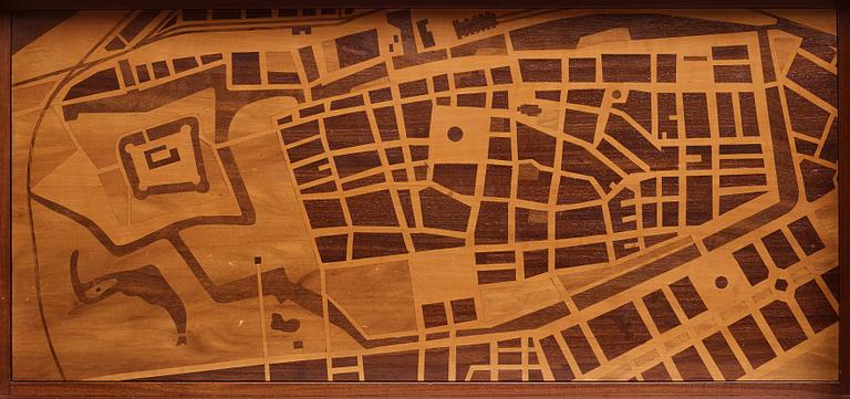 J. Hultberg Möbelverkstad, sekretär, Malmö 1930-tal.