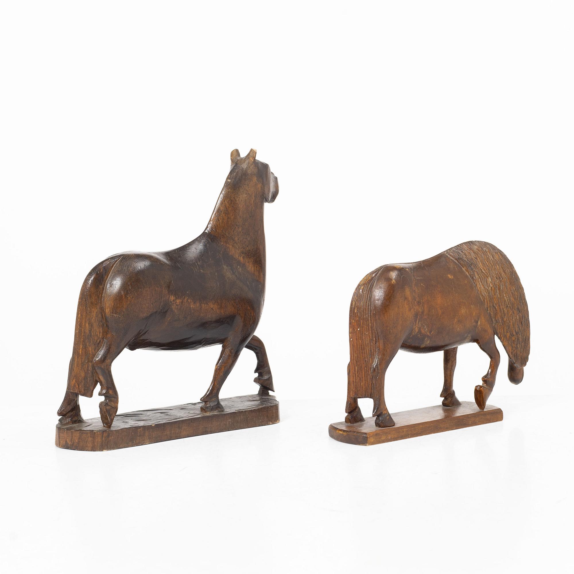 Jemt Olov Person, Attributed, sculptures, 1 + 1.
