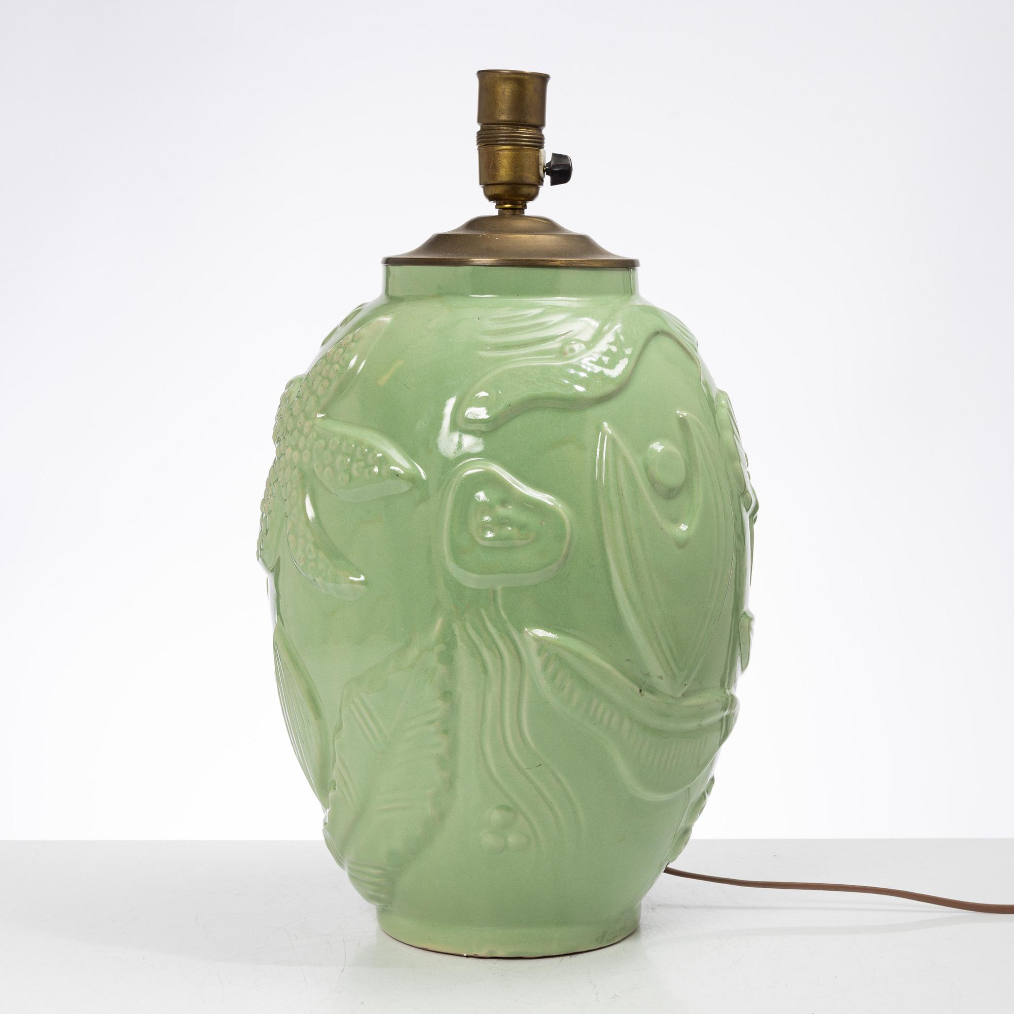 Anna-Lisa Thomson, a table lamp, Upsala-Ekeby.