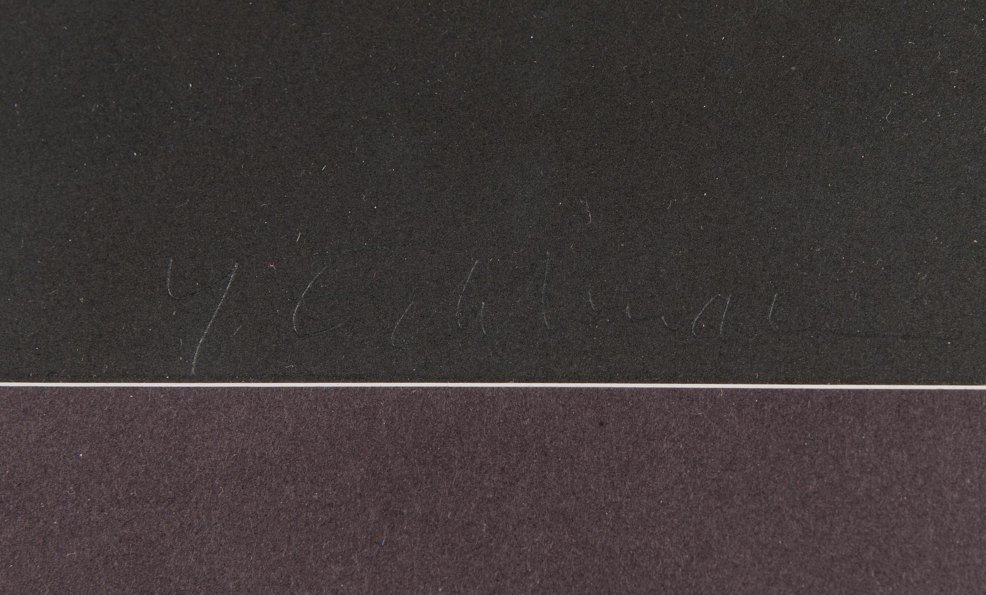Yrjö Edelmann, litografia, signeerattu, numeroitu 28/150.