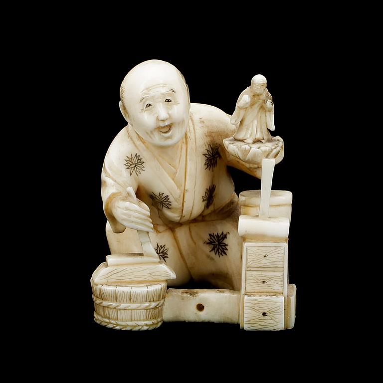 OKIMON, benarbete, Japan, omkr år 1900.