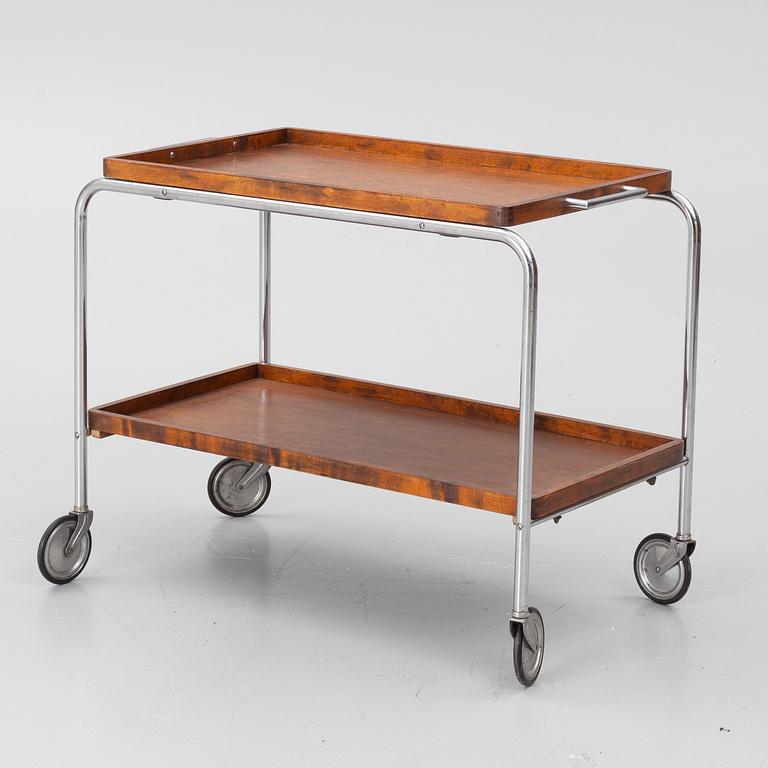 Serving trolley, Functionalist, 1930s.