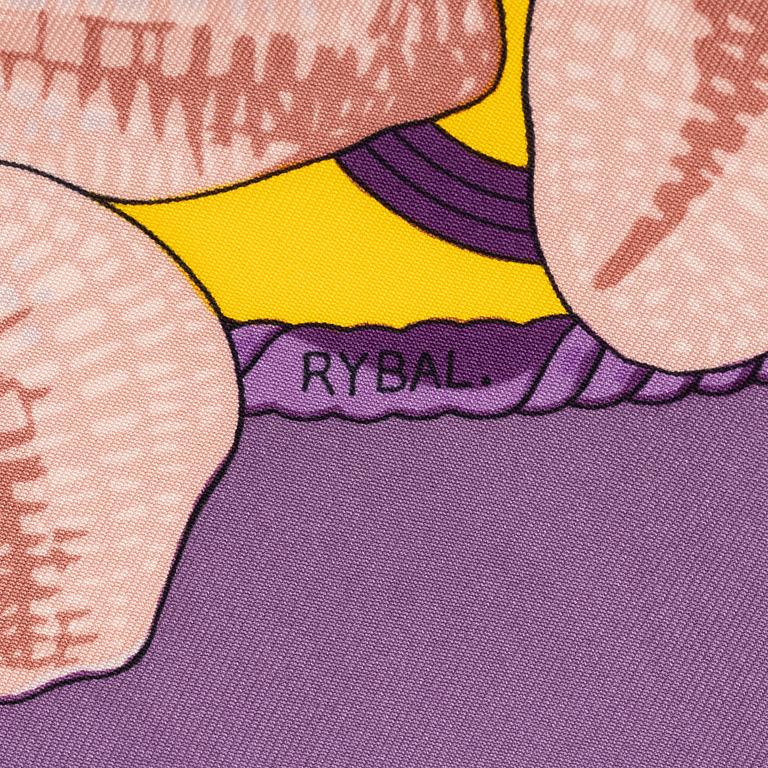 Hermès, scarf, "Souvenirs d'Asie".