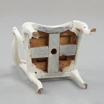 A children's armchair, Swedish Rococo, 18th century.
